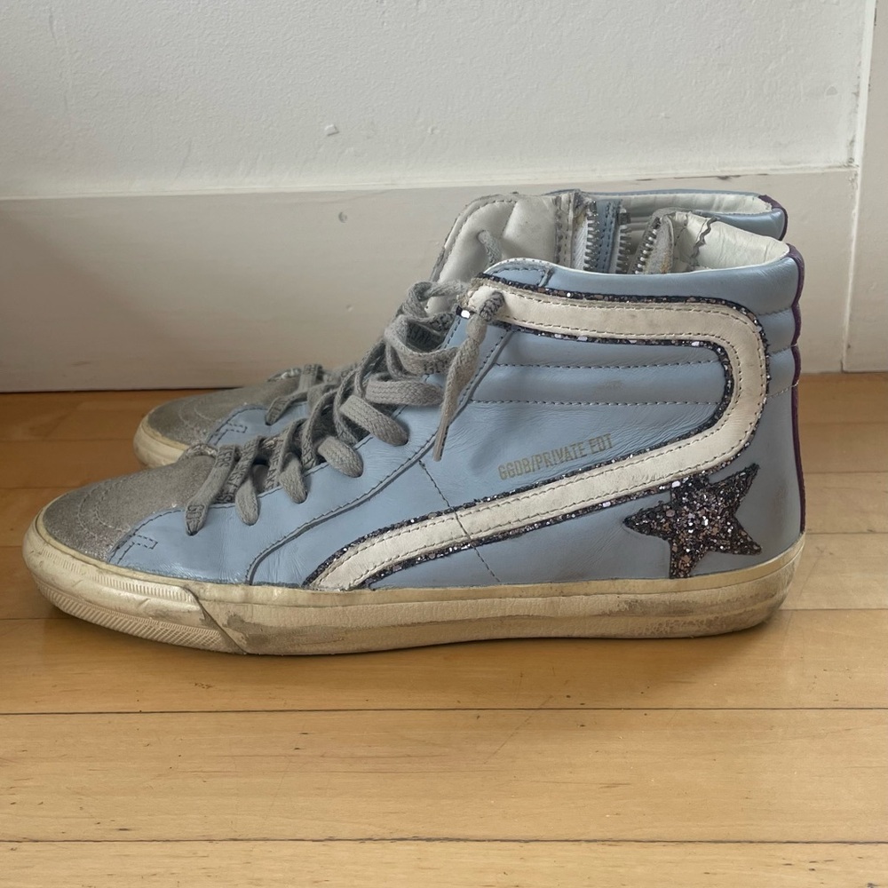 Golden Goose Kids High-Top Sneakers (Only Worn Once)